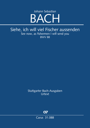 See now, as fishermen, I will send you Cantata for the 5th Sunday after Trinity Full score