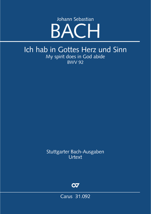 Thumbnail: Johann Sebastian Bach: Ich hab in Gottes Herz und Sinn