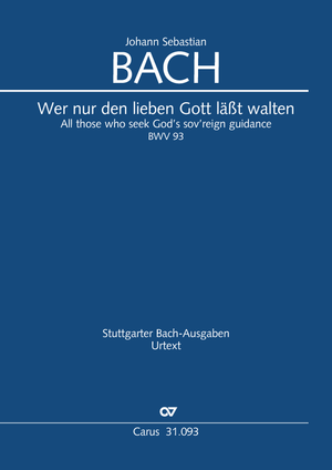 All those who seek God’s sov’reign guidance Cantata for the 5th Sunday after Trinity Full score