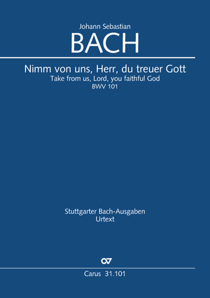 Nimm von uns, Herr, du treuer Gott Cantate pour le 10ème dimanche après la Trinité Conducteur