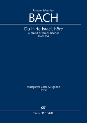 Du Hirte Israel, höre Cantate pour le dimanche Misericordias Domini Réduction piano-chant