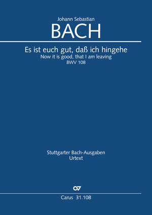 Now it is good, that I am leaving Cantata for the Sunday Cantata Full score