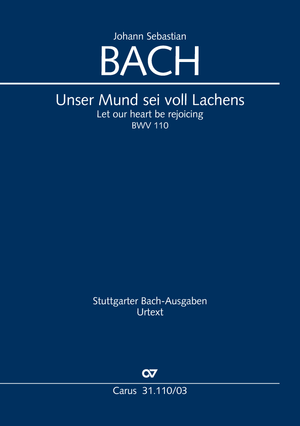 Let our heart be rejoicing Cantata for Christmas Day Vocal score
