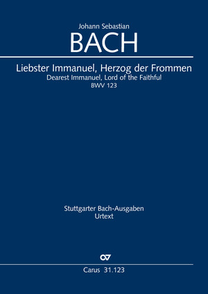 Johann Sebastian Bach: Liebster Immanuel, Herzog der Frommen