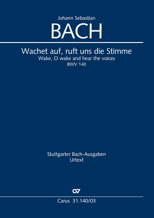 Wake, o wake and hear the voices Cantata for the 27th Sunday after Trinity Vocal score