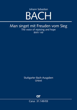 Man singet mit Freuden vom Sieg Cantate pour la Saint Michel Réduction piano-chant