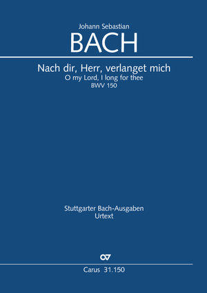 Nach dir, Herr, verlanget mich Dirigierpartitur