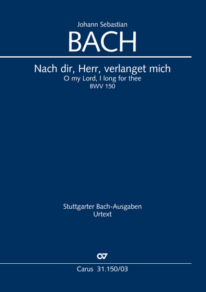 O my Lord, I long for thee Vocal score