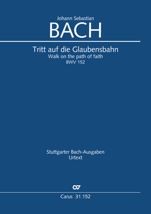 Tritt auf die Glaubensbahn Cantate pour le dimanche après Noël Conducteur
