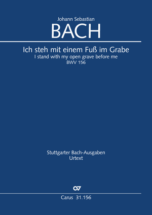 Johann Sebastian Bach: Ich steh mit einem Fuß im Grabe - Noten | Carus-Verlag