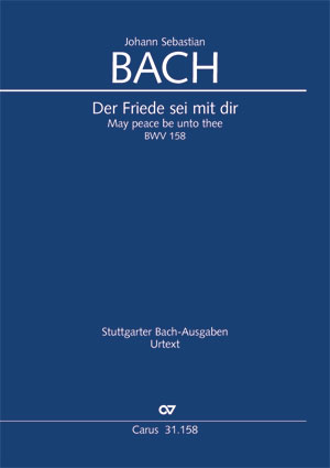 Johann Sebastian Bach: May Peace be unto you - Sheet music | Carus-Verlag
