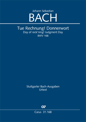 Johann Sebastian Bach: Day of reck’ning! Judgment day - Sheet music | Carus-Verlag