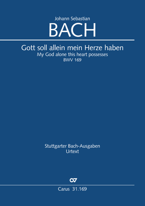 My God alone this heart possesses Cantata for the 18th Sunday after Trinity Conducteur