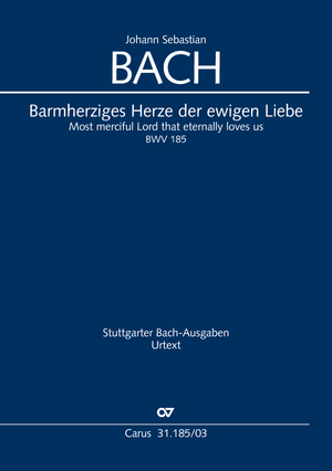 Barmherziges Herze der ewigen Liebe Cantate pour le 4ème dimanche après la Trinité Réduction piano-chant