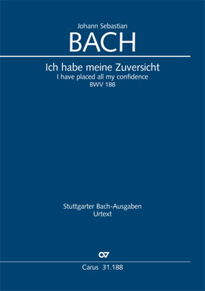 Johann Sebastian Bach: I have placed all my confidence - Partition | Carus-Verlag