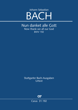 Thumbnail: Johann Sebastian Bach / Christine Blanken (arr.) / Detlev Schulten (arr.): Nun danket alle Gott