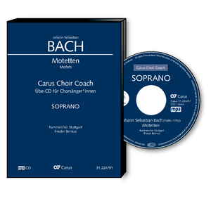 Thumbnail: Johann Sebastian Bach: Sämtliche Motetten (mit Bc)