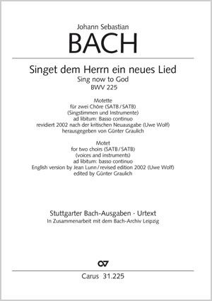 Johann Sebastian Bach: Sing to the Lord a new song