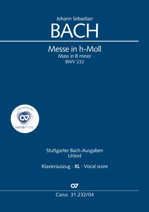 Johann Sebastian Bach: B minor Mass - Sheet music | Carus-Verlag