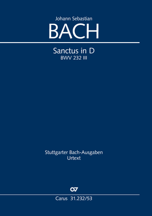 Sanctus in D major Vocal score