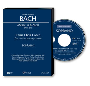 Johann Sebastian Bach: Messe en si mineur - CD, Choir Coach, multimedia | Carus-Verlag
