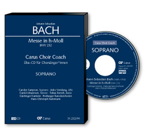 Johann Sebastian Bach: Messe in h-Moll - CDs, Choir Coaches, Medien | Carus-Verlag