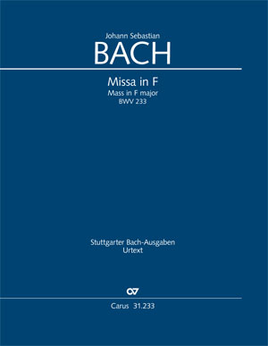 Johann Sebastian Bach: Mass in F major
