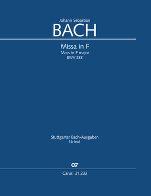 Mass in F major Full score