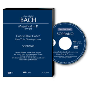 Johann Sebastian Bach: Magnificat in D major - CD, Choir Coach