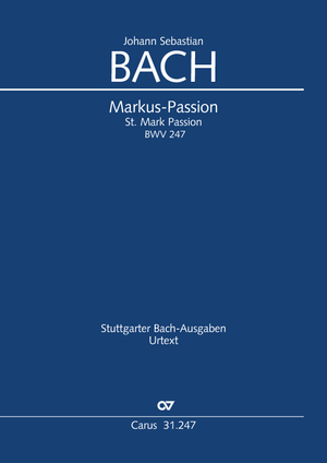 J.S. BACH Markus Passion - Alia Vox