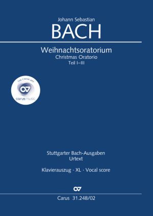 Johann Sebastian Bach: Weihnachtsoratorium (Teile I-III) - Noten | Carus-Verlag