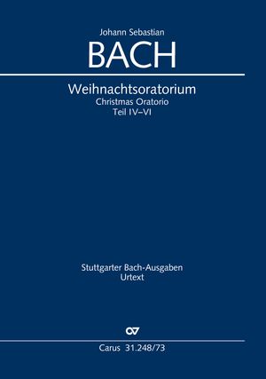 Johann Sebastian Bach: Oratorio de Noël - Partition | Carus-Verlag