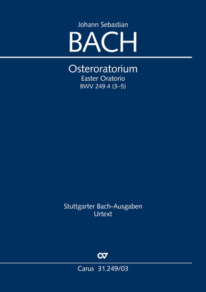 Easter Oratorio Vocal score