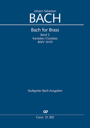Johann Sebastian Bach: Bach for Brass 2 - Noten | Carus-Verlag
