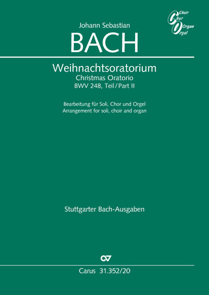 Johann Sebastian Bach: Weihnachtsoratorium Teil II: Und es waren Hirten in derselben Gegend - Noten | Carus-Verlag