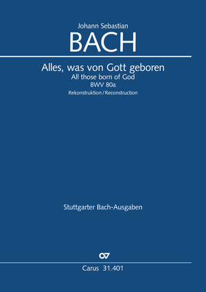 Johann Sebastian Bach: Friede auf Erden. Reconstructed cantatas