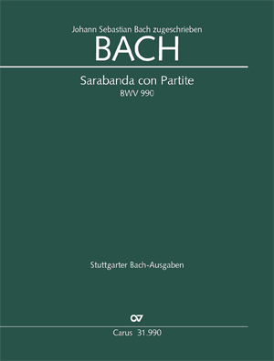 Johann Sebastian Bach: Sarabanda con Partite