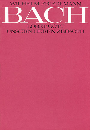 Praise God, the Lord Sabaoth Conducteur, Première édition