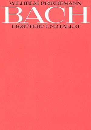 Erzittert und fallet Dirigierpartitur, Erstausgabe