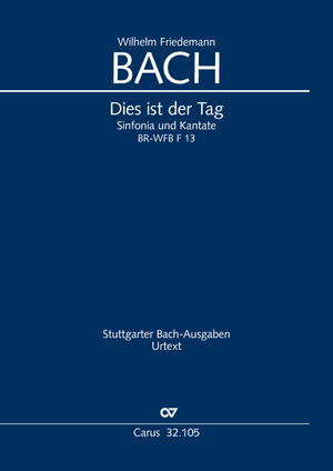 Dies ist der Tag Sinfonia und Kantate Dirigierpartitur