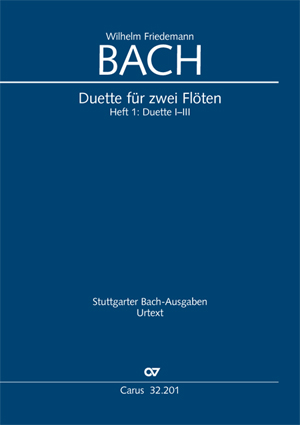 Wilhelm Friedemann Bach: Duette für zwei Flöten, Band 1