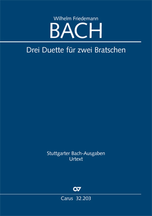Drei Duette für zwei Bratschen Spielpartitur, 2