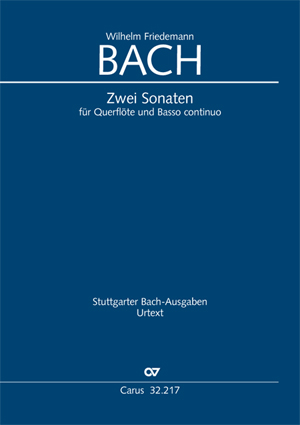 Wilhelm Friedemann Bach: Flötensonaten in e-moll und F-Dur - Noten | Carus-Verlag