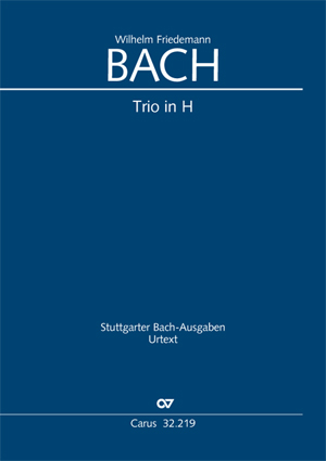 Trio H-Dur Score, with instrumental parts