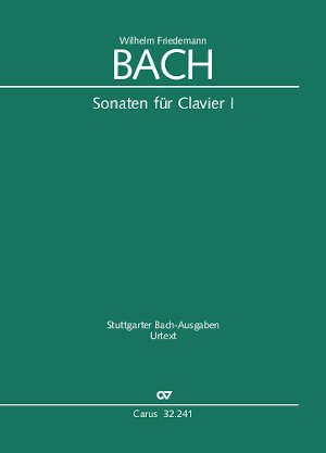 Wilhelm Friedemann Bach: Sonatas for solo keyboard instrument I - Sheet music | Carus-Verlag