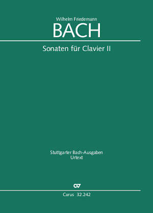Thumbnail: Wilhelm Friedemann Bach: Sonaten für Clavier II