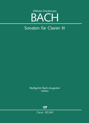 Thumbnail: Wilhelm Friedemann Bach: Sonaten für Clavier III