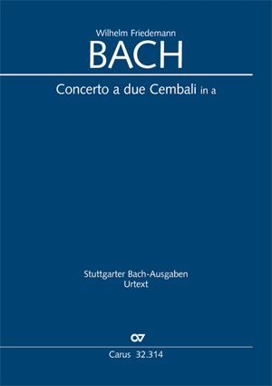 Wilhelm Friedemann Bach: Concerto per il Cembalo in a - Noten | Carus-Verlag