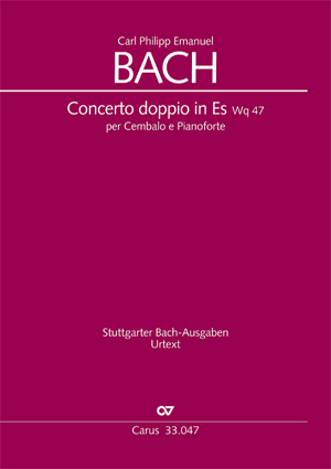 Carl Philipp Emanuel Bach: Concerto doppio per Cembalo e Pianoforte en mi bémol majeur