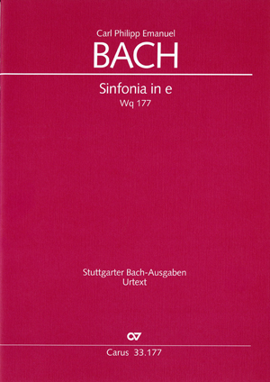 Sinfonia in e Score